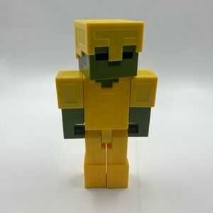 Minecraft Gold Armoured Figure Toy